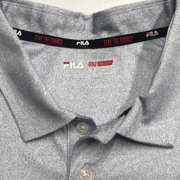 FILA GOLF Men’s XL Short Sleeve Performance Polo - Picture 5 of 5